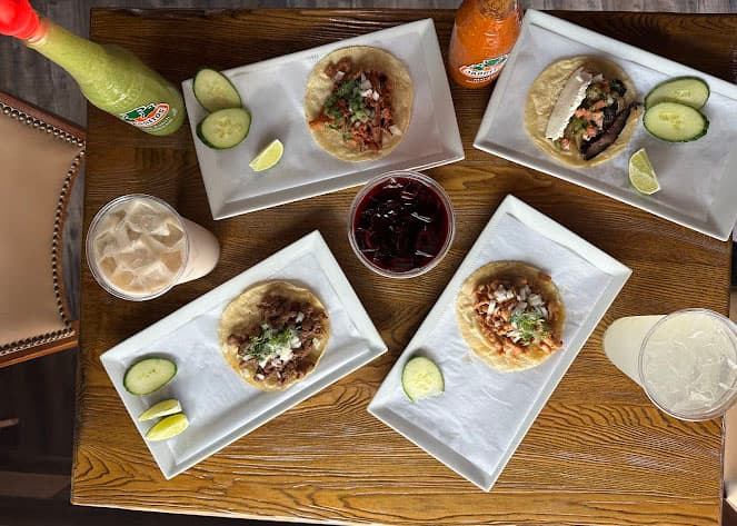 Premium plated Mexican specialties